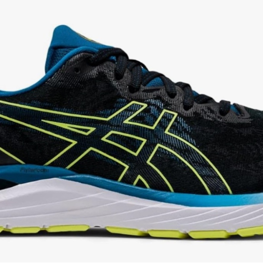 ASICS Gel Cumulus 23 Men's 10.5 Black and Blue Running Shoes